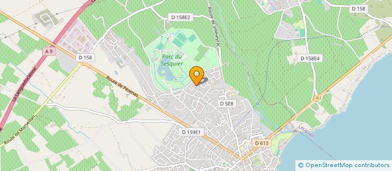 localisation de l'entreprise VALLA IMMOBILIER à MEZE