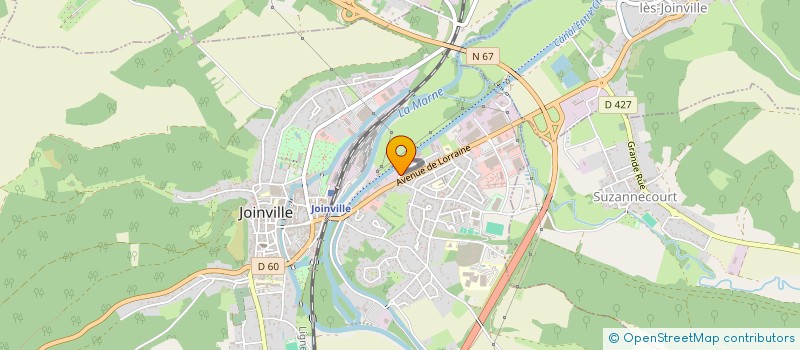 localisation de l'entreprise VALLAGE AUTOMOBILES à JOINVILLE