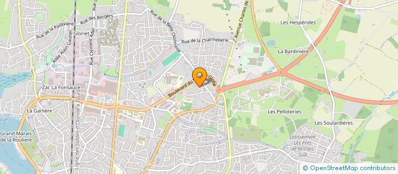 localisation de l'entreprise VALLAND à LES SABLES-D'OLONNE