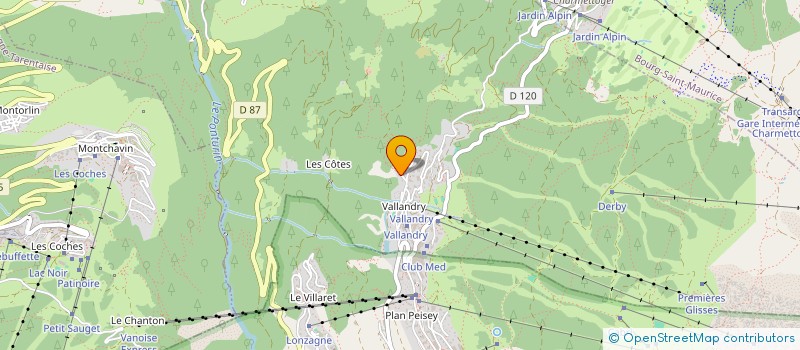 localisation de l'entreprise VALLANDRY SPORTS  LANDRY