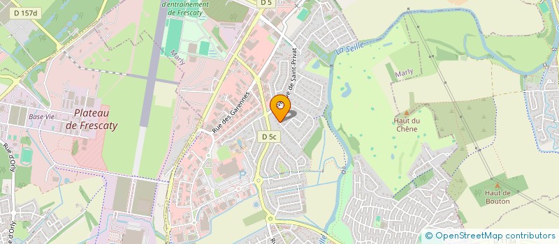 localisation de l'entreprise VALLAT DE GRAFFINE  MARLY