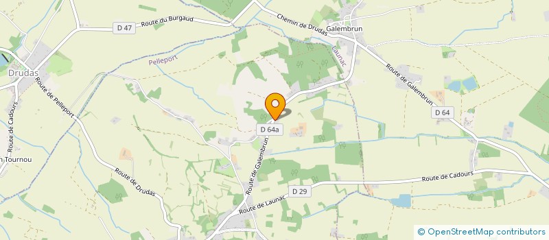 localisation de l'entreprise VALLATANIE  PELLEPORT