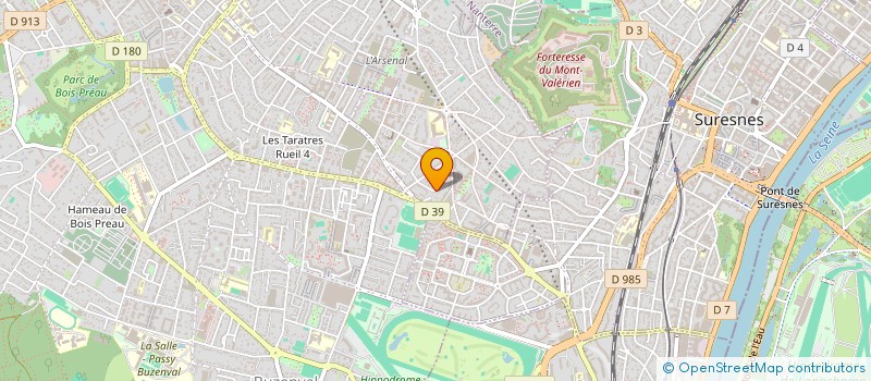 localisation de l'entreprise VALLBERG à RUEIL-MALMAISON