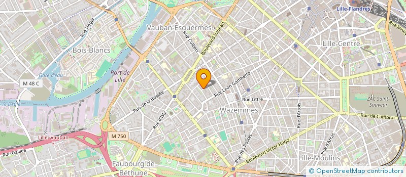 localisation de l'entreprise VALLE FERNANDEZ VLADIMIR - CORINNE  LILLE