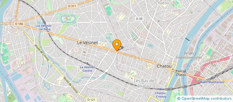 localisation de l'entreprise VALLE ORTIZ INDIVISION  LE VESINET