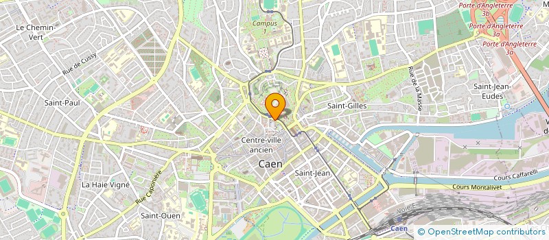 localisation de l'entreprise VALLEE à CAEN