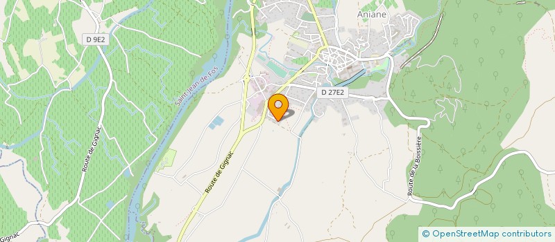 localisation de l'entreprise VALLEE  ANIANE