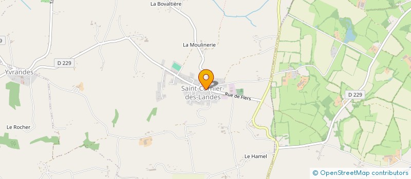 localisation de l'entreprise VALLEE à TINCHEBRAY-BOCAGE