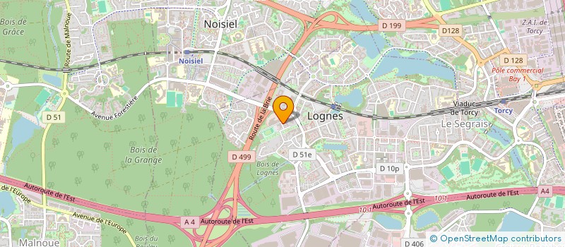 localisation de l'entreprise VALLEE AUTO LOCATION  LOGNES