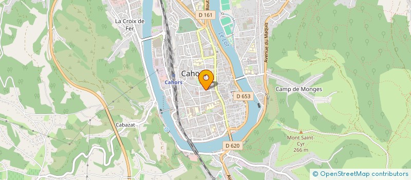 localisation de l'entreprise VALLEE BLEUE à CAHORS