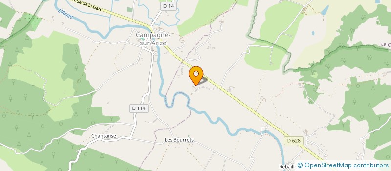 localisation de l'entreprise VALLEE DE LA DOURNE à LES BORDES-SUR-ARIZE