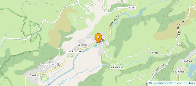 localisation de l'entreprise VALLEE DE LA JORDANNE à LAROQUEVIEILLE