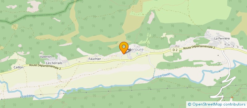 localisation de l'entreprise VALLEE DE LA LANE ET DES PLAINES DE L'AUTRE ET DE RIEUTORT à SERANON