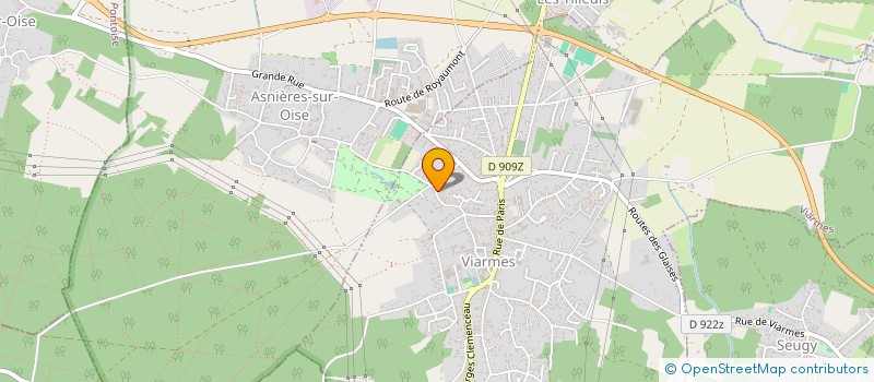 localisation de l'entreprise VALLEE DE LA SEINE TCE à ASNIERES-SUR-OISE