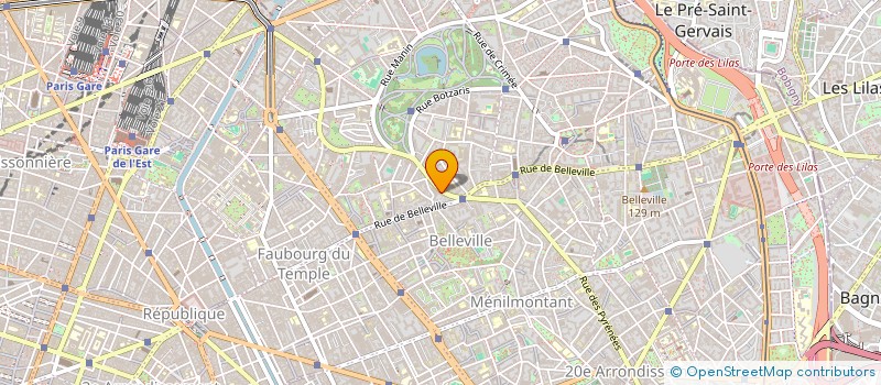 localisation de l'entreprise VALLEE DES SENS  PARIS