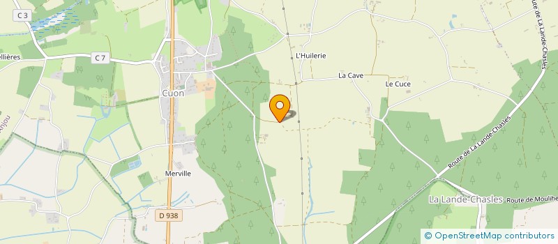 localisation de l'entreprise VALLEE DU LOIR ENTRETIEN à BAUGE-EN-ANJOU