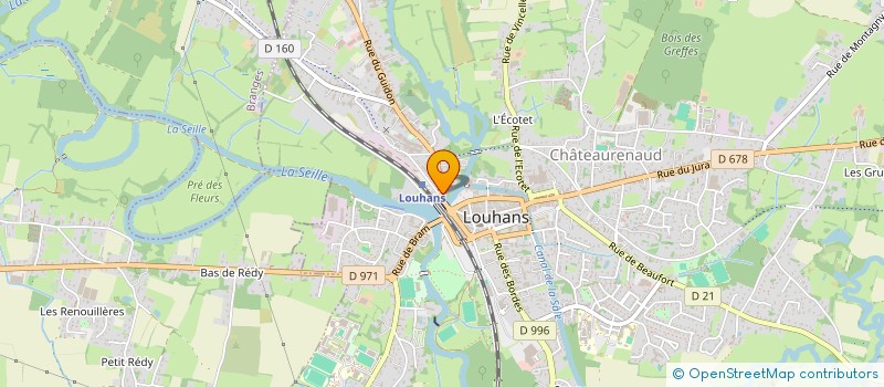 localisation de l'entreprise VALLEE DU NIL à LOUHANS