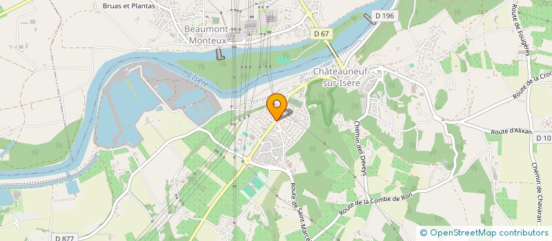 localisation de l'entreprise VALLEE DU RHONE DECOUPE LASER  VALENCE