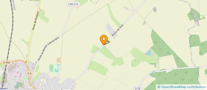 localisation de l'entreprise VALLEE HAZARD BIOMETHANE à BOHAIN EN VERMANDOIS