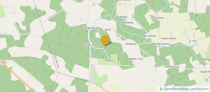 localisation de l'entreprise VALLEE NICOLAS à LA CHAPELLE-NEUVE