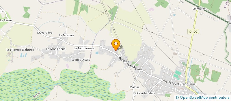 localisation de l'entreprise VALLEE PIERRON à LA CHAPELLE LAUNAY