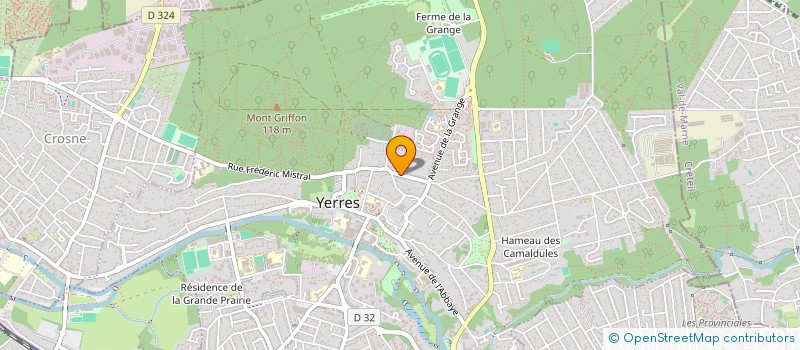 localisation de l'entreprise VALLEE ROBIN  YERRES