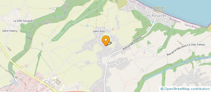 localisation de l'entreprise VALLEE SAINT ELOI  PLERIN