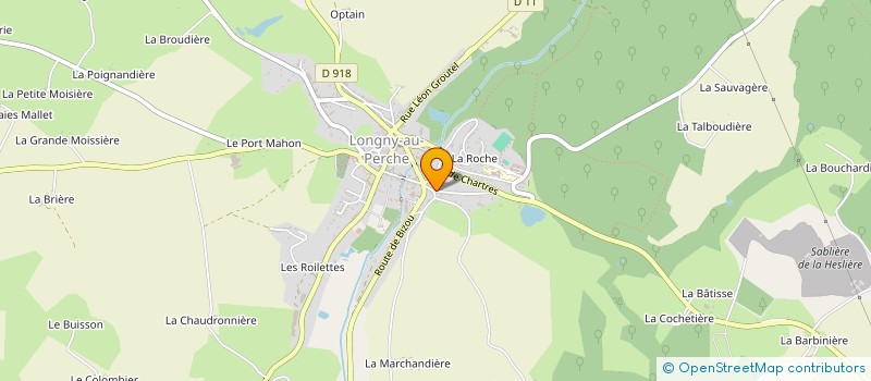 localisation de l'entreprise VALLEE-SELLIER à LONGNY LES VILLAGES
