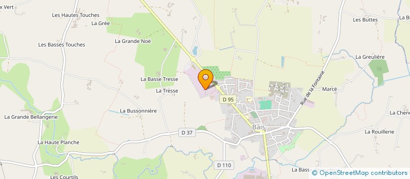 localisation de l'entreprise VALLEE TORREFACTION à BAIS
