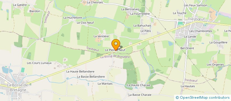 localisation de l'entreprise VALLEE TP  TRESBUF