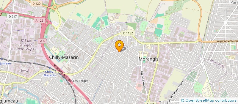 localisation de l'entreprise VALLEE TRANSPORTS SAS  MORANGIS