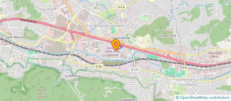 localisation de l'entreprise VALLEE VERTE DEVELOPPEMENT à MARSEILLE 11EME