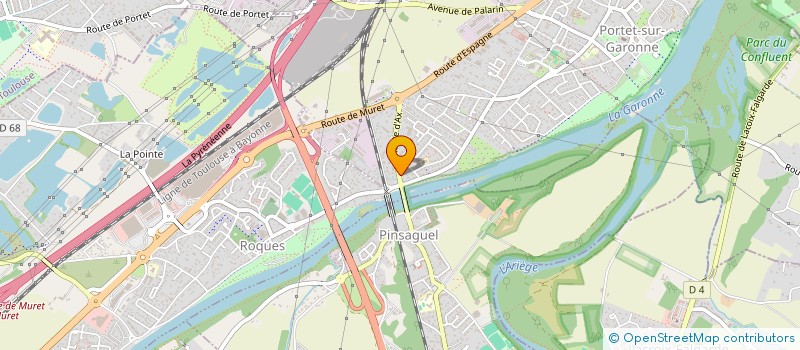 localisation de l'entreprise VALLEES D'ASIE  PORTET-SUR-GARONNE