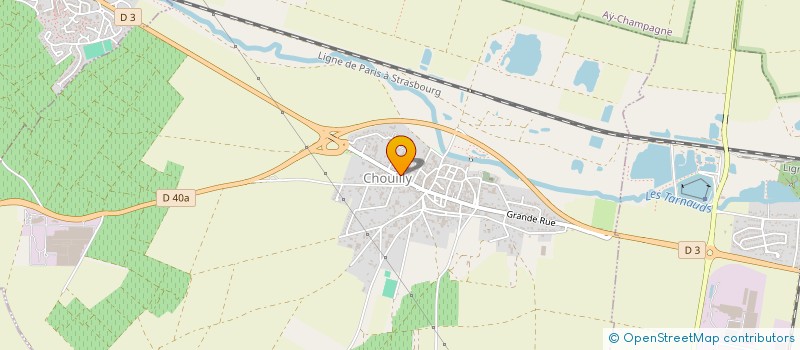 localisation de l'entreprise VALLEG  CHOUILLY