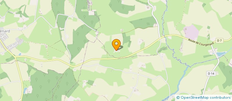 localisation de l'entreprise VALLEGRAIN BIO  THELIGNY