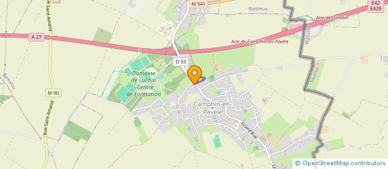 localisation de l'entreprise VALLEO à CAMPHIN-EN-PEVELE
