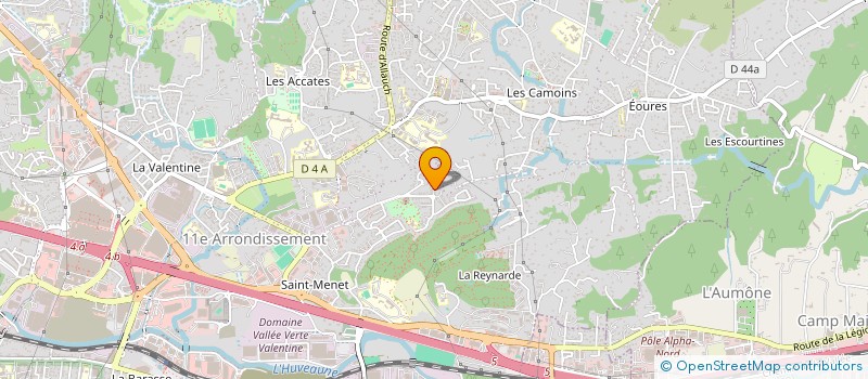 localisation de l'entreprise VALLERIN-GALLEGO à MARSEILLE