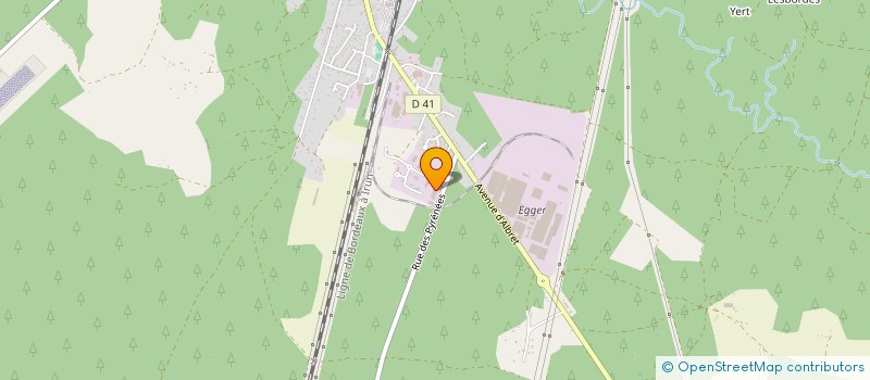 localisation de l'entreprise VALLERY à RION-DES-LANDES