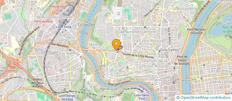 localisation de l'entreprise VALLET  LYON