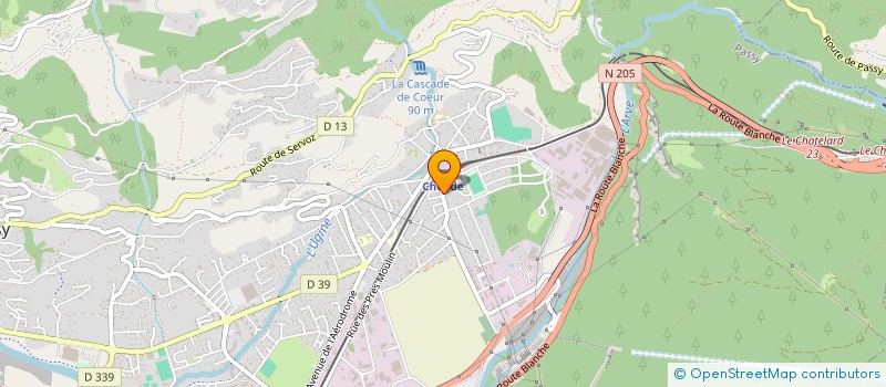 localisation de l'entreprise VALLET  PASSY