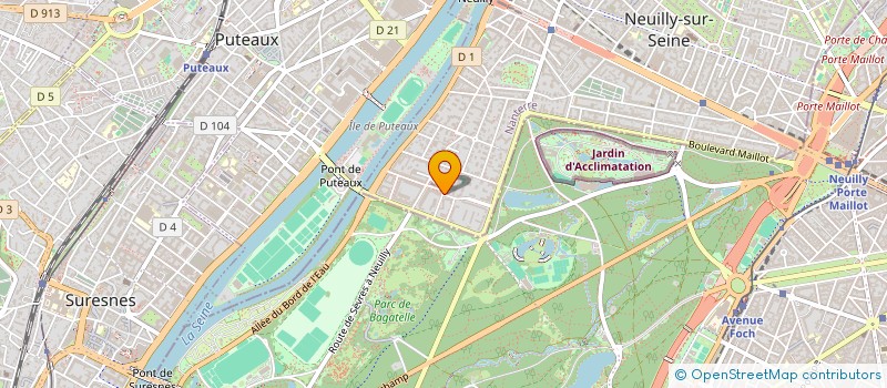 localisation de l'entreprise VALLET CONSULTING à NEUILLY-SUR-SEINE