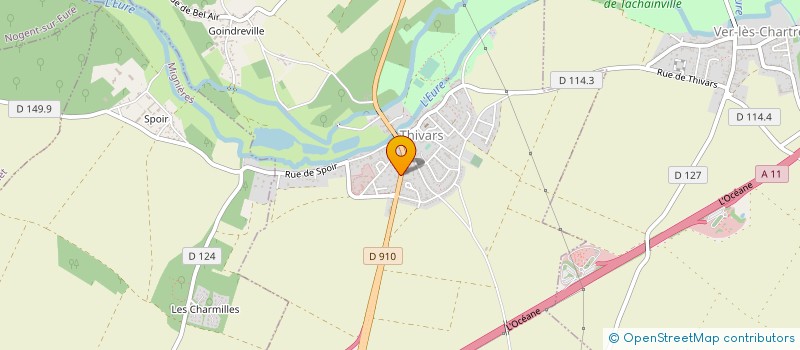localisation de l'entreprise VALLET DANIEL ET FILS à THIVARS