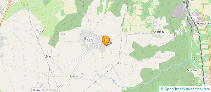 localisation de l'entreprise VALLET-GRENIER  BOGY