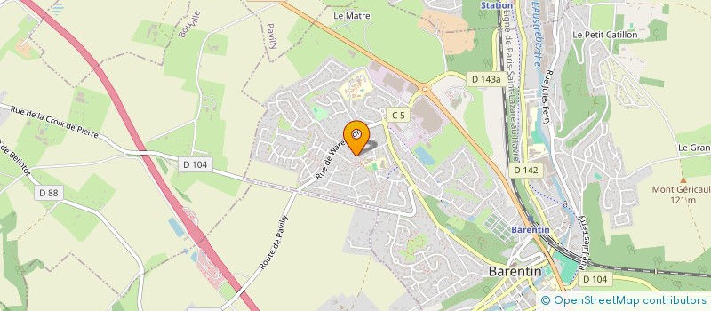 localisation de l'entreprise VALLET III  BARENTIN