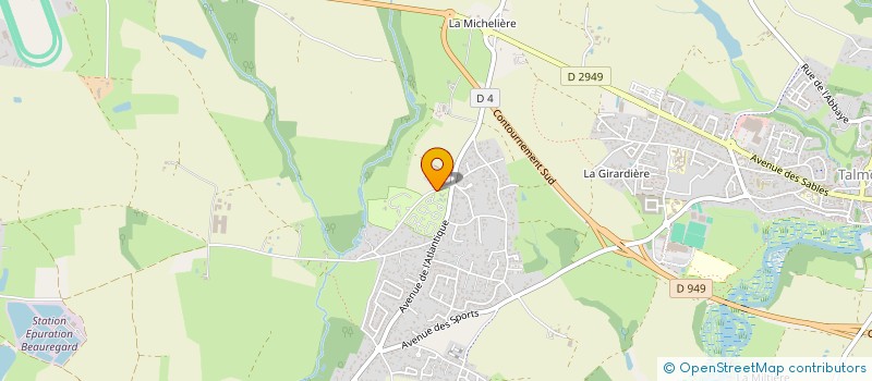 localisation de l'entreprise VALLET INDIVISION  TALMONT-SAINT-HILAIRE