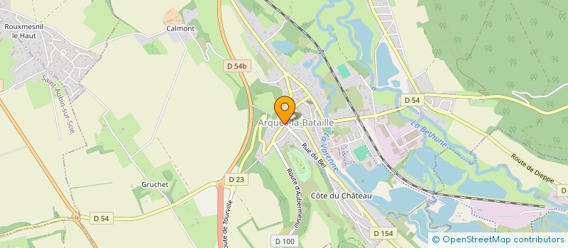 localisation de l'entreprise VALLET PATRIMOINE  ARQUES-LA-BATAILLE