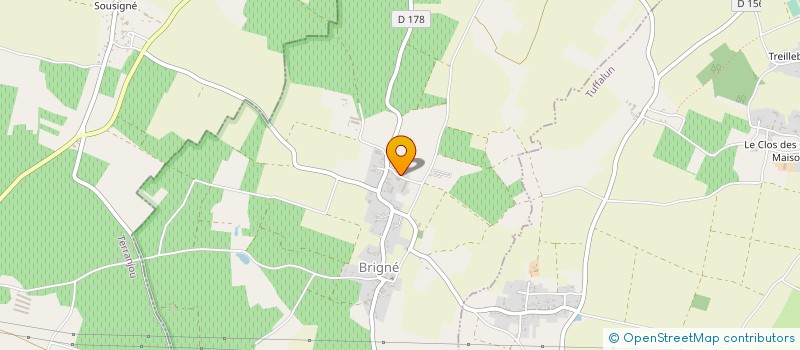 localisation de l'entreprise VALLET THIERRY ET YOHANN à DOUE-EN-ANJOU