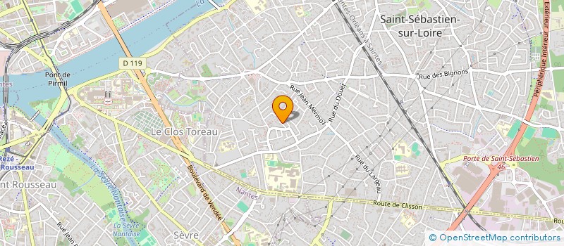 localisation de l'entreprise VALLEY  SAINT-SEBASTIEN-SUR-LOIRE