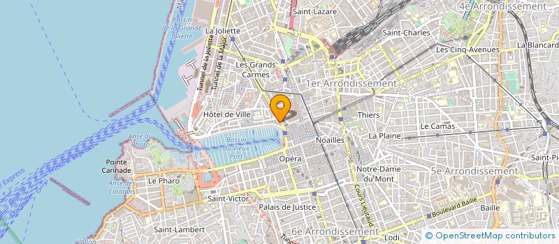 localisation de l'entreprise VALLIA SANTE à MARSEILLE