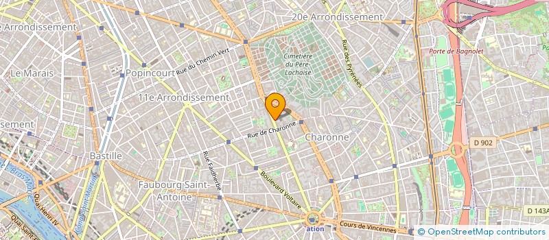 localisation de l'entreprise VALLIAMEE  PARIS